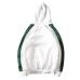 Men Fashion Embroidery Hoodies Sweatshirt Long-Sleeve Matching Color Casual Coat Top Streetwear Spring Plus Size Pullover Hooded