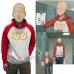 NEW Anime One Punch man Saitama Oppai Hoodie Hooded Sweatshirt Hoodie Cosplay Costume New