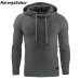 NaranjaSabor 2019 Autumn Men's Hoodies Slim Hooded Sweatshirts Mens Coats Male Casual Sportswear Streetwear Brand Clothing N461