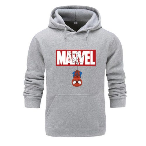 New 2019 Autumn  Spiderman Brand Sweatshirts Men High Quality MARVEL letter printing fashion mens hoodies sudaderas para hombre