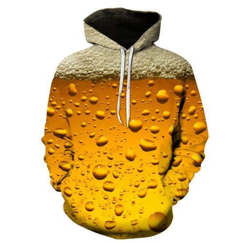 New fashion 3D printing hoodies beer /Dragon Ball /Tokyo Ghoul and other series men / women autumn and winter sweatshirt hoodies