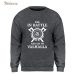 Odin Vikings Sweatshirt Men Die In Battle And Go To Valhalla Hoodie Crewneck Sweatshirts 2018 Winter Autumn Hip Hop Streetwear