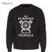 Odin Vikings Sweatshirt Men Die In Battle And Go To Valhalla Hoodie Crewneck Sweatshirts 2018 Winter Autumn Hip Hop Streetwear