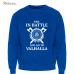 Odin Vikings Sweatshirt Men Die In Battle And Go To Valhalla Hoodie Crewneck Sweatshirts 2018 Winter Autumn Hip Hop Streetwear