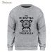 Odin Vikings Sweatshirt Men Die In Battle And Go To Valhalla Hoodie Crewneck Sweatshirts 2018 Winter Autumn Hip Hop Streetwear