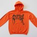 Revenge Kill MENS Sweat Hoodie Sweatshirt Orange Black Hooded Handsome Plus Size XXL