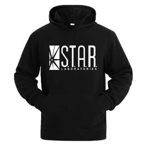 STAR labs black women/Men Hooded Hoodies Male sweatshirt jumper the flash gotham city comic books superman tv series hoody