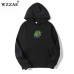 Sad tearing frog Print Hoodies Men/Women Hooded Sweatshirts 2019 New Harajuku Hip Hop Hoodies Sweatshirt Male Japanese Hoodie