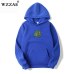 Sad tearing frog Print Hoodies Men/Women Hooded Sweatshirts 2019 New Harajuku Hip Hop Hoodies Sweatshirt Male Japanese Hoodie