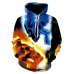 Skull headr Men Hoodies Sweatshirts 3D Printed Funny Hip HOP Hoodies Novelty Streetwear Hooded Autumn Jackets Mlae Tracksuits