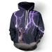 Space Galaxy 3d Sweatshirts Men/Women Hoodies With Hat Print Stars Nebula Spring Autumn Winter Loose Thin Hooded Hoody Tops