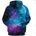 Space Galaxy Hoodies Men/Women Sweatshirt Hooded 3d Brand Clothing Cap Hoody Print Paisley Nebula Jacket