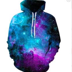 Space Galaxy Hoodies Men/Women Sweatshirt Hooded 3d Brand Clothing Cap Hoody Print Paisley Nebula Jacket