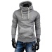 Spring Autumn Hoodies Men Fashion Brand Pullover Solid Color Turtleneck Sportswear Sweatshirt Men'S Tracksuits 2018 New ZOGAA