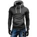 Spring Autumn Hoodies Men Fashion Brand Pullover Solid Color Turtleneck Sportswear Sweatshirt Men'S Tracksuits 2018 New ZOGAA