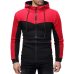 Sweatshirt Mens Autumn Winter Casual Packwork Slim Fit Sweatshirt Hoodies Top Men's zipper Warm Outdoor sport Top oct23