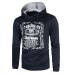 Sweatshirts Tracksuit Men Fashion Hip Hop Hoodies Pullover Sweat Shirt Black Tide Print  Men Women Moleton