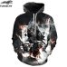 TUNSECHY Anime Hoodies Dragon Ball Z Pocket Hooded Sweatshirts Goku 3D Digital printing Men Women Long Sleeve New Hoodie