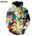 TUNSECHY Brand Dragon Ball 3D Hoodie Sweatshirts Men Women Hoodie Dragon Ball Z Anime Fashion Casual Tracksuits Boy Hooded