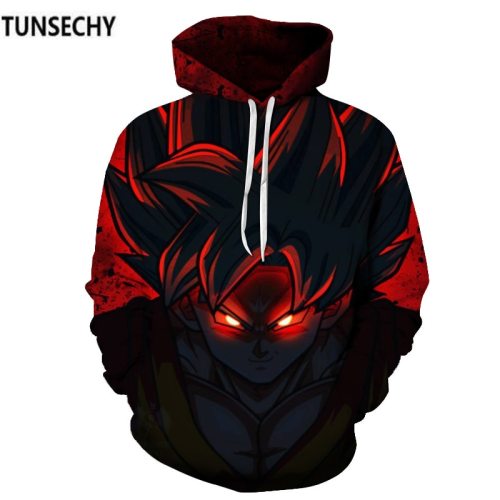 TUNSECHY Brand Dragon Ball 3D Hoodie Sweatshirts Men Women Hoodie Dragon Ball Z Anime Fashion Casual Tracksuits Boy Hooded