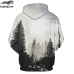 TUNSECHY Hot Fashion Men/Women 3D Sweatshirts Print Milk Space Galaxy Hooded Hoodies Unisex Tops Wholesale and retail