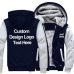 US Size Custom Mens Hoodies DIY Print LOGO Design Hoodie Winter Fleece Thicken Coat Jacket Sweatshirts Drop Shipping