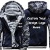 US Size Custom Mens Hoodies DIY Print LOGO Design Hoodie Winter Fleece Thicken Coat Jacket Sweatshirts Drop Shipping