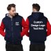 US Size Custom Mens Hoodies DIY Print LOGO Design Hoodie Winter Fleece Thicken Coat Jacket Sweatshirts Drop Shipping