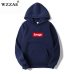 WZZAE 2019 New Mens Hoodies Savage Hoodies Parody No Heart X Savage Mode Slaughter Gang ATL Cotton Long Sleeved Hoodies Suprem