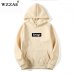 WZZAE 2019 New Mens Hoodies Savage Hoodies Parody No Heart X Savage Mode Slaughter Gang ATL Cotton Long Sleeved Hoodies Suprem