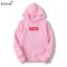 WZZAE 2019 New Mens Hoodies Savage Hoodies Parody No Heart X Savage Mode Slaughter Gang ATL Cotton Long Sleeved Hoodies Suprem