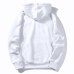 Warm Fleece Hoodies Men Sweatshirts 2019 New Spring Autumn Solid White Color Hip Hop Streetwear Hoody Man's Clothing EU SZIE XXL