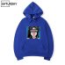 Winter Men's Senpai Anime Girl Nerdy Design Print Fleece Hoodies Sweatshirts Autumn Unisex Funny Black Hoody Man Winter Clothes