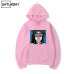 Winter Men's Senpai Anime Girl Nerdy Design Print Fleece Hoodies Sweatshirts Autumn Unisex Funny Black Hoody Man Winter Clothes