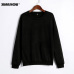 XUANSHOW Casual Unisex Sold Color Clothes Fleece Long Sleeve Man Woman Pullover Bluzy Moletom Feminino Inverno S-5XL