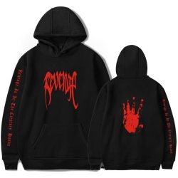 Xxxtentacion Revenge Hoodies Men/Women Sweatshirts Rapper Hip Hop Hooded Pullover Sweatershirts Male/Women Clothes Hoodie Men