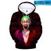 haha joker 3D Print Sweatshirt Hoodies Men and women Hip Hop Funny Autumn Streetwear Hoodies Sweatshirt For Couples Clothes