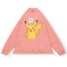 2018 Autumn Women Hoodies Turtleneck Pikachu Print Sweatshirts Harajuku Fashion Kawaii Tops Cartoon Pokemon Couples Pullovers