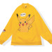 2018 Autumn Women Hoodies Turtleneck Pikachu Print Sweatshirts Harajuku Fashion Kawaii Tops Cartoon Pokemon Couples Pullovers