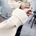 2018 Russian hot women's hoodies casual sweatshirt solid color long-sleeved loose large size women top  winter explosion moleton