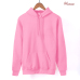 2019 Hot Sale Spring Kawaii Blank Women Sweatshirt Kpop Solid Hoodies Warm Fleece Harajuku Hooded Black White Gray Pink Red Blue