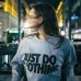 2019 Just Do Nothing Sudaderas Mujer Fashion Women Casual Long Sleeve Hoodie Jumper Pullover Sweatshirt Tops Shirt Hoodies Women