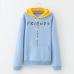 2019 New Friends Printing Hoodies Sweatshirts Harajuku Crew Neck Sweats Women Clothing Feminina Loose Women's Outwear Fall