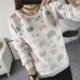 2019 New Women's Cute Print Hoodie Winter Long Sleeve Casual Sweatshirt Moleton Women's Oversized Clothing