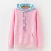 2019 Women's Winter New Solid Color Casual Top Hoodies Sweatshirts Sleeve Long Sleeve Sweatshirt Sportswear