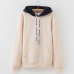 2019 Women's Winter New Solid Color Casual Top Hoodies Sweatshirts Sleeve Long Sleeve Sweatshirt Sportswear