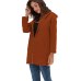 5XL Casual Soft Spring Autumn brushed hoodie for girls Solid Long Sleeve Zipper Pullover Coat Plus Size Sweatshirt homme M30113