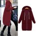 5XL Plus size hoodie 2018 New Autumn Winte Women Casual Long Zipper Hooded Jacket Hoodies Sweatshirt 8 colors hoodies