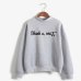 Ariana Grande Sweatshirt WomenThank U Next God Is A Woman Crewneck Sweatshirts Hoodie Womens Clothing  Harajuku