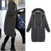 Autumn Winter Casual bts Hoodie Zipper Long Coat Sweatshirt Women Plus Size 5XL Casual Loose Oversized Jacket Coat Women Hoodies